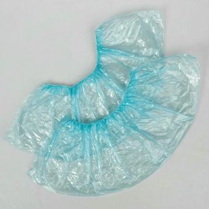 Бахилы бирюзовые 400*120мм 14 мкр 1,5 гр 25 пар/уп