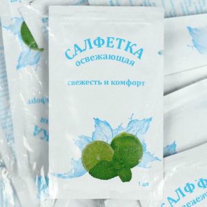 Влажная салфетка освежающая - 81 шт.