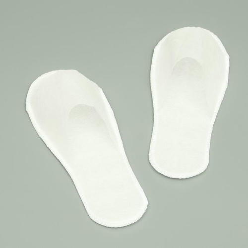 Одноразовые тапочки, эконом, белые, 42 р — изображение 2