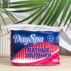 Ватные Day Spa палочки пакет, 300 шт