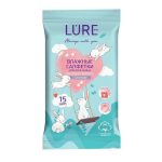Влажные салфетки Lure для всей семьи, 15 шт