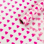 Бумага силиконизированная «Сердце», для выпечки, 0,38 х 5 м