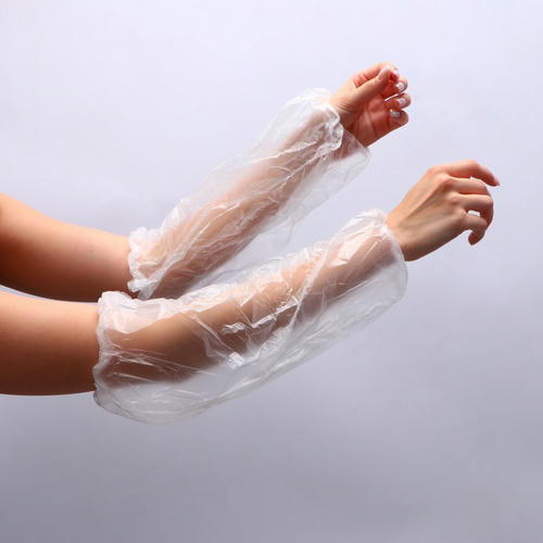 Нарукавник ПНД 22см*40см 16 мкм белый 3,0 гр 25 пар/уп