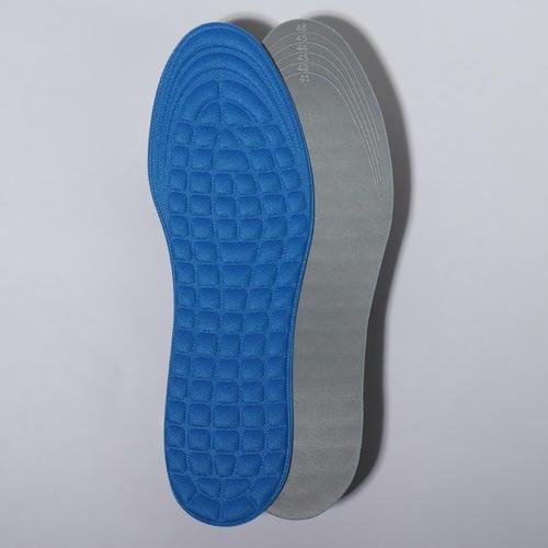 Стельки для обуви, универсальные, массажные, р-р RU до 44 (р-р Пр-ля до 46), 28 см, пара, цвет синий — изображение 2