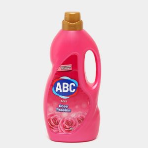 АВС Кондиционер - ополаскиватель, смягчитель для белья 2000 мл. (роза), Fabric Softener 2000 Ml. rose
